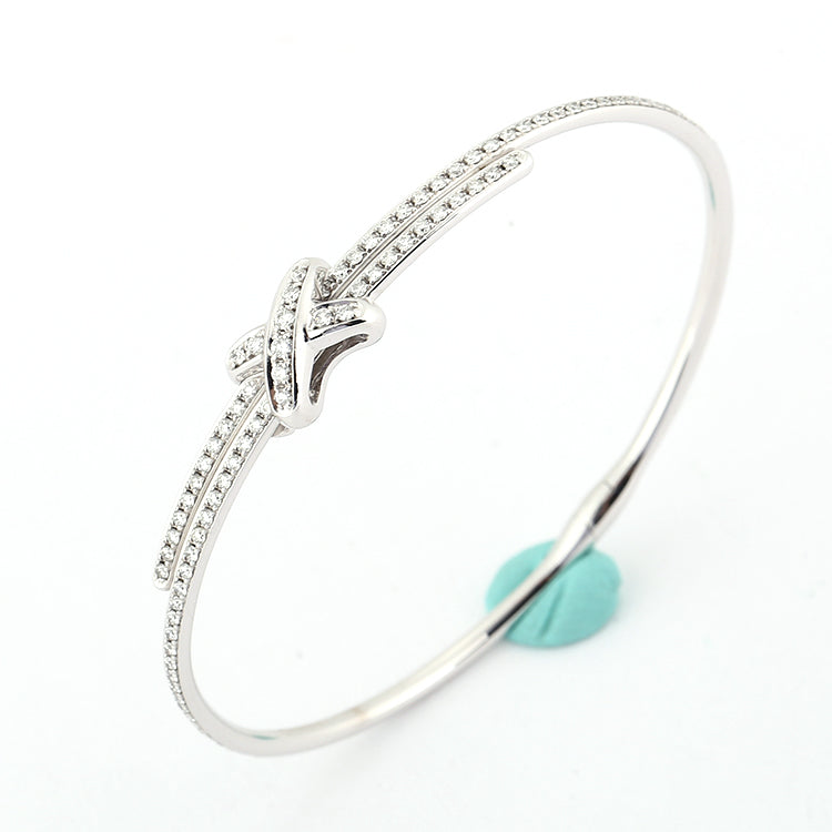 SM-081798 Full Diamond Cross Bracelet Customer Version