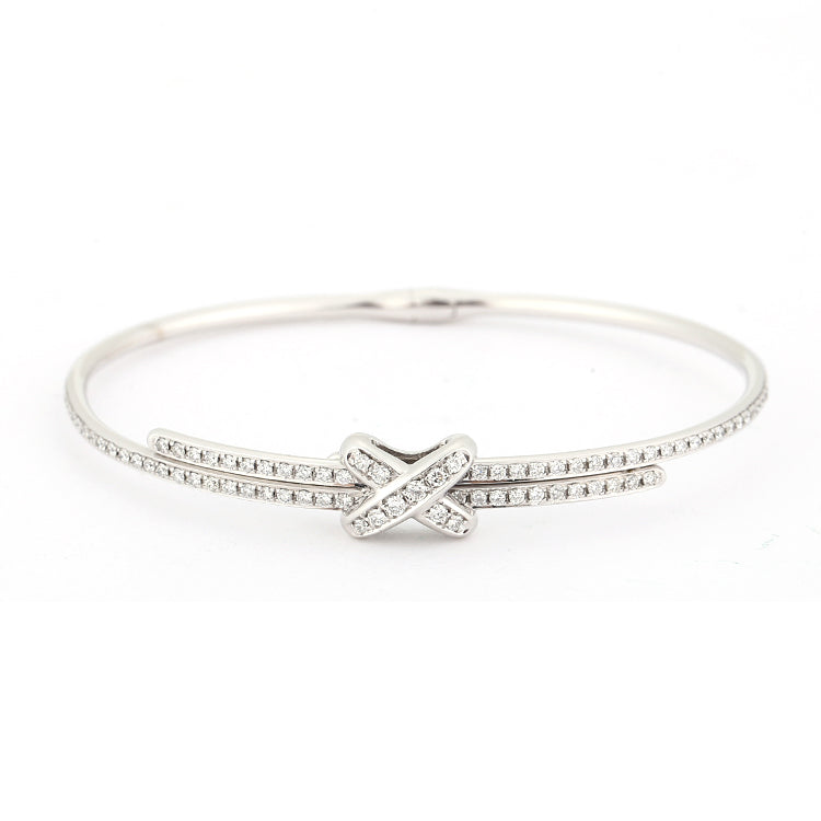 SM-081798 Full Diamond Cross Bracelet Customer Version