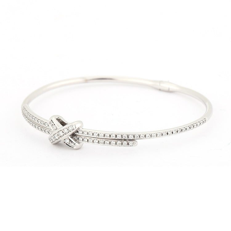 SM-081798 Full Diamond Cross Bracelet Customer Version