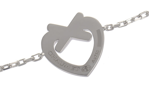 SM-082212 Heart-Shaped Cross Bracelet