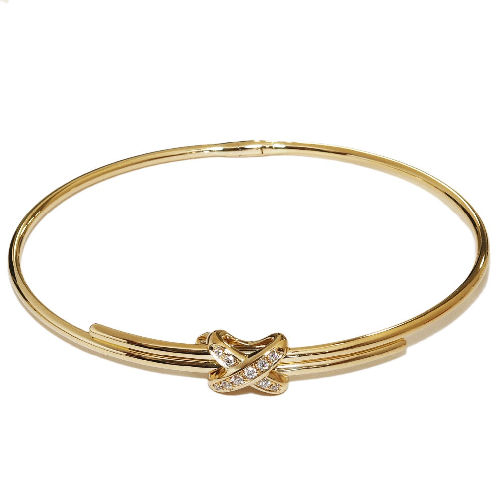 SM-081777 Cross Half Diamond Bracelet Customer Version
