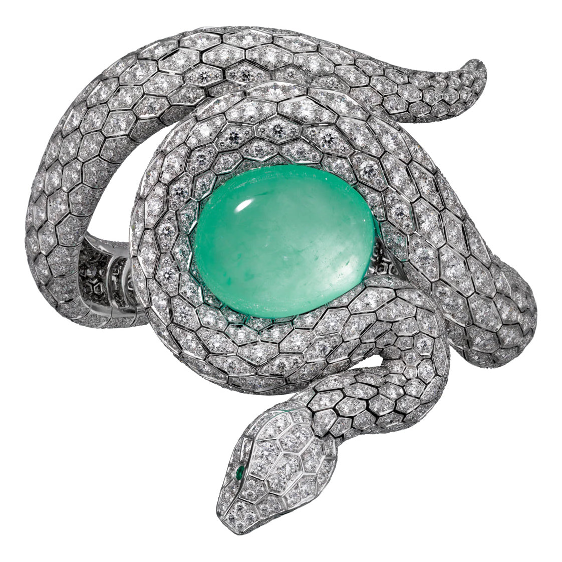 KDY-HP601232 full diamond snake bracelet