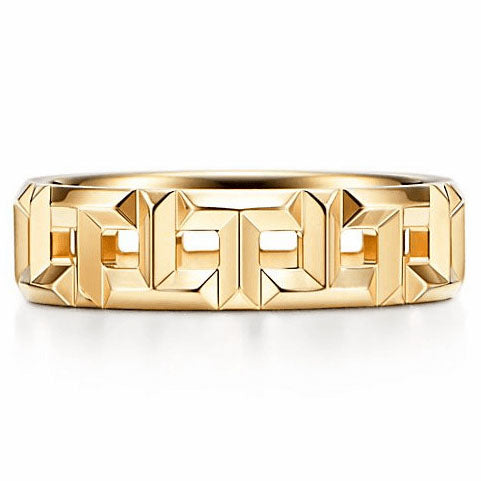 TIF21431014 T-shaped hollow wide version ring 16#
