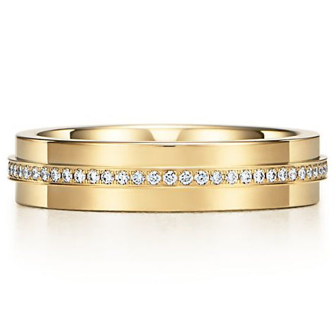 TIF59419473 narrow T-shaped diamond ring 14#