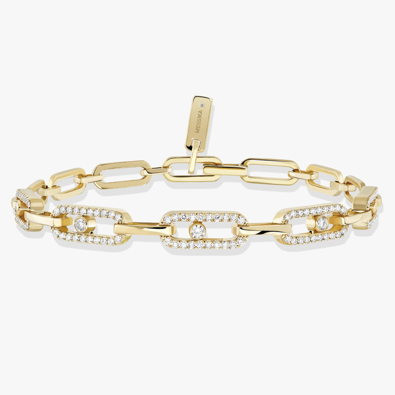 MSK-12187 half diamond activity bracelet