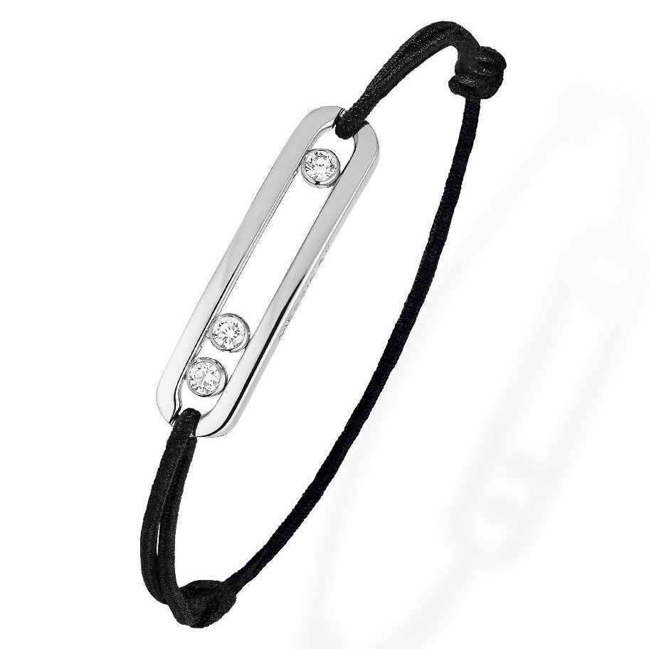 MSK-32157 light gold movable bracelet, light gold, rope, bezel
