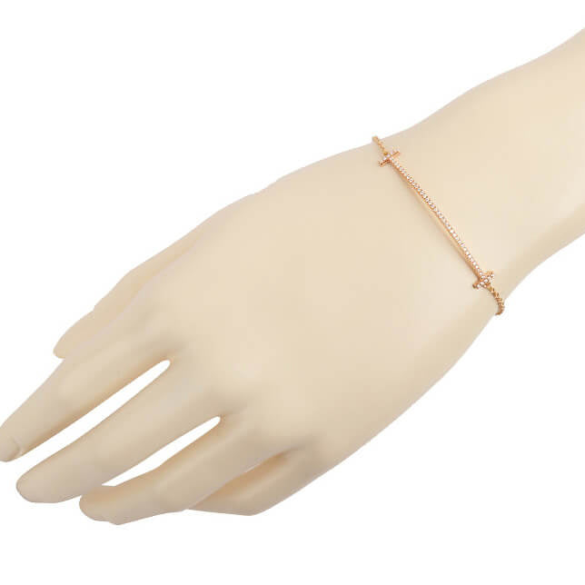 TIF89629351 large smile T-shaped diamond bracelet guest version