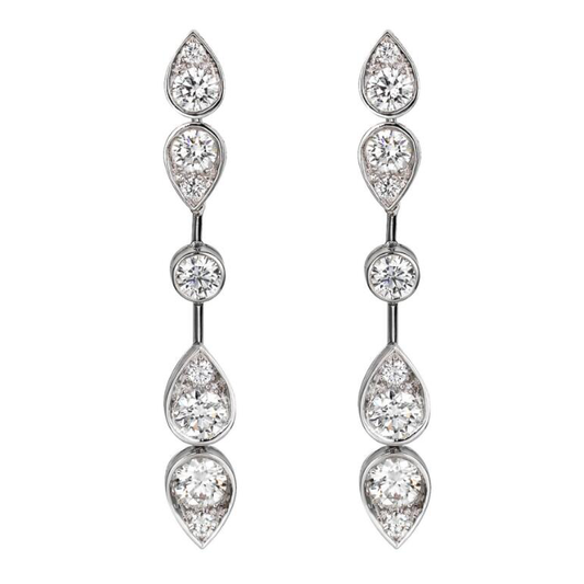 KDY-N8047700 water drop leaf earrings