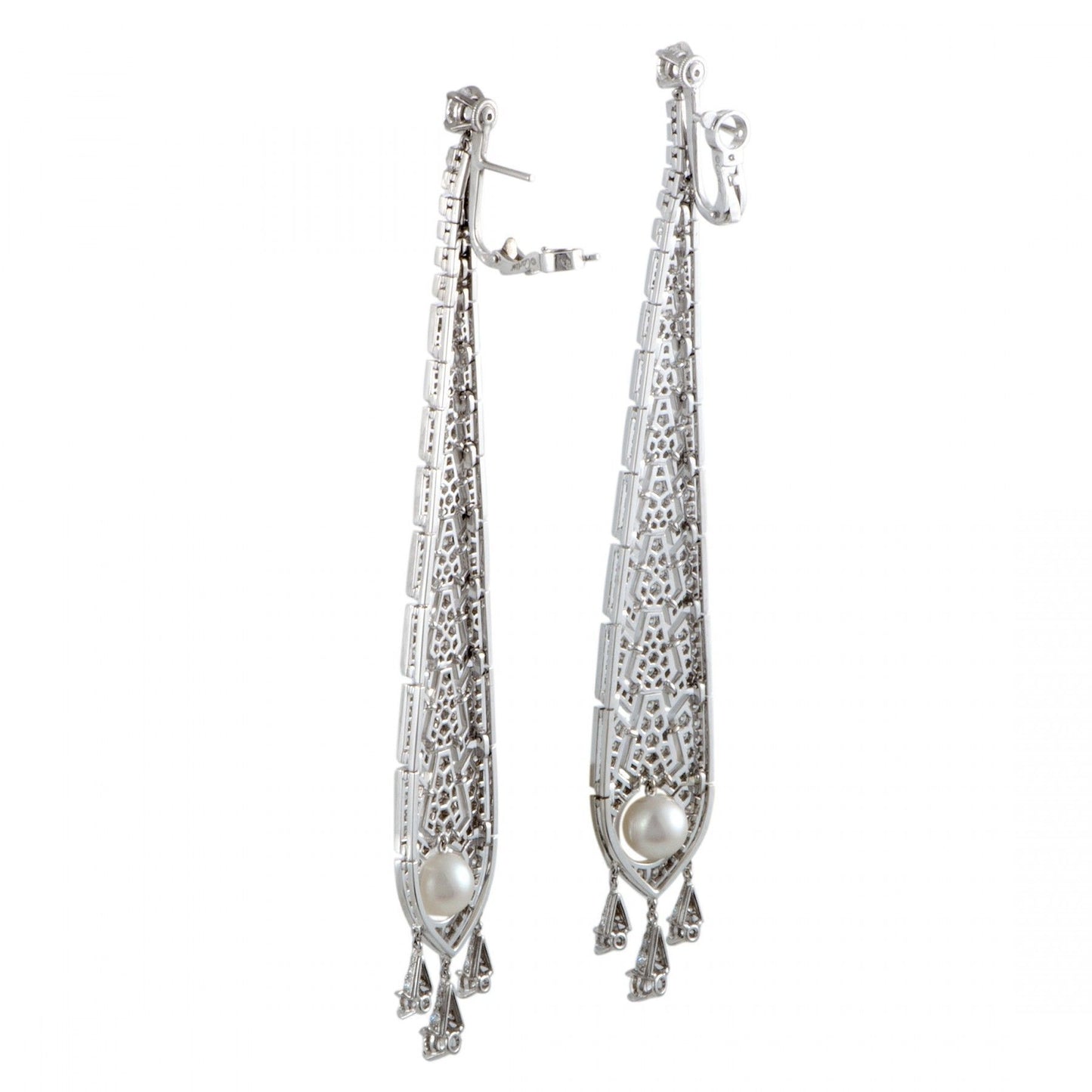 KDY-HP800569 Pearl long earrings