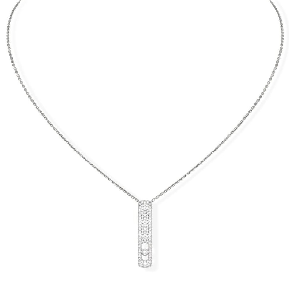 MSK-07520 movable necklace movable chain pendant