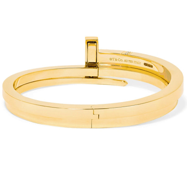 TIF85370100 T-shaped square wrap bracelet with diamonds 18#