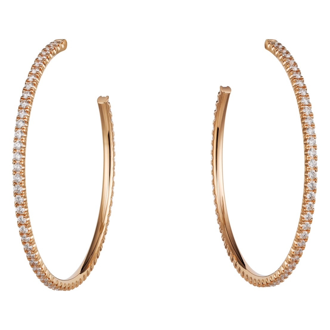 KDY-N8515095C-shaped hoop earrings