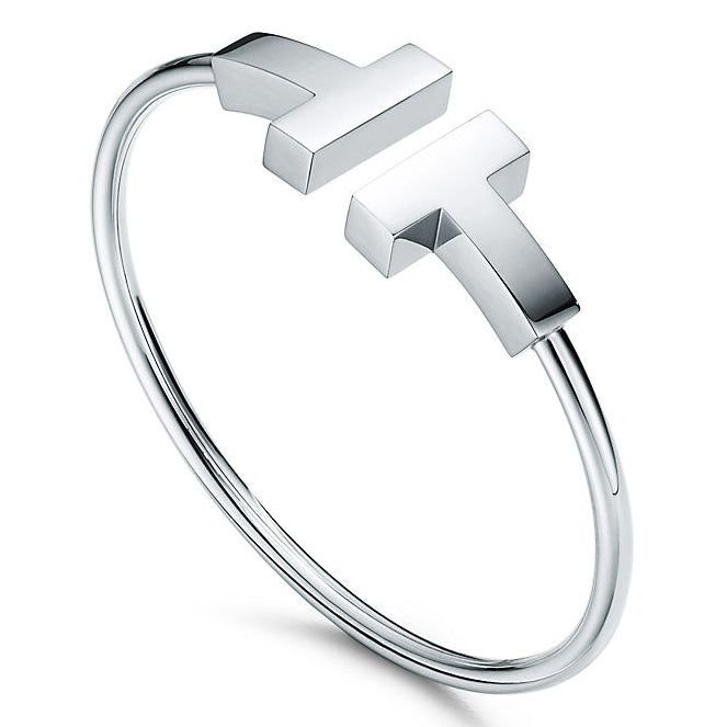 TIF37947347 light gold double-ended T-shaped large bracelet 16#
