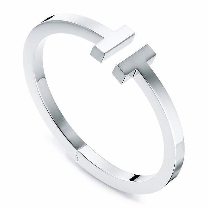 TIF50484927 guest version T-shaped light gold square bracelet 16#