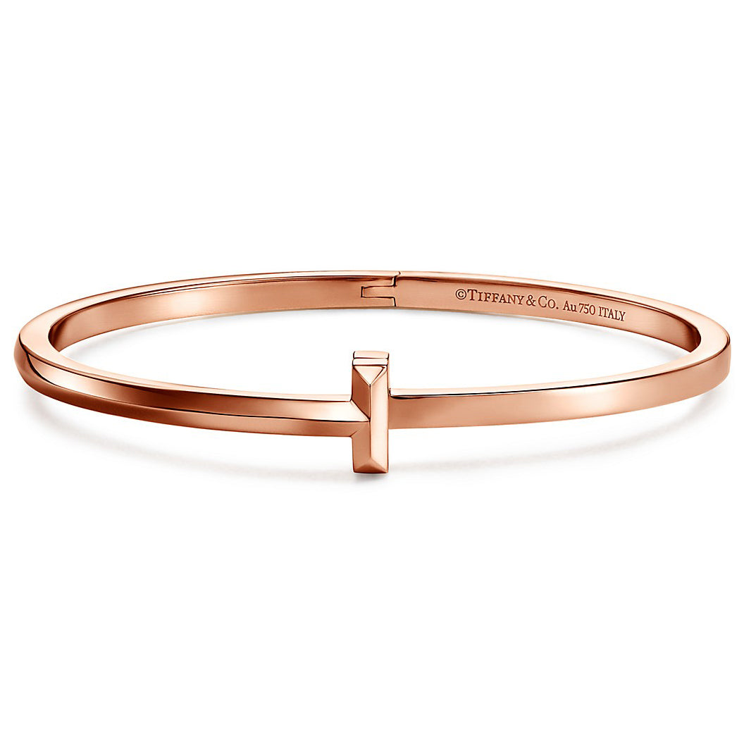 TIF51786471 Light gold sword spine T-shaped bracelet 15.5#