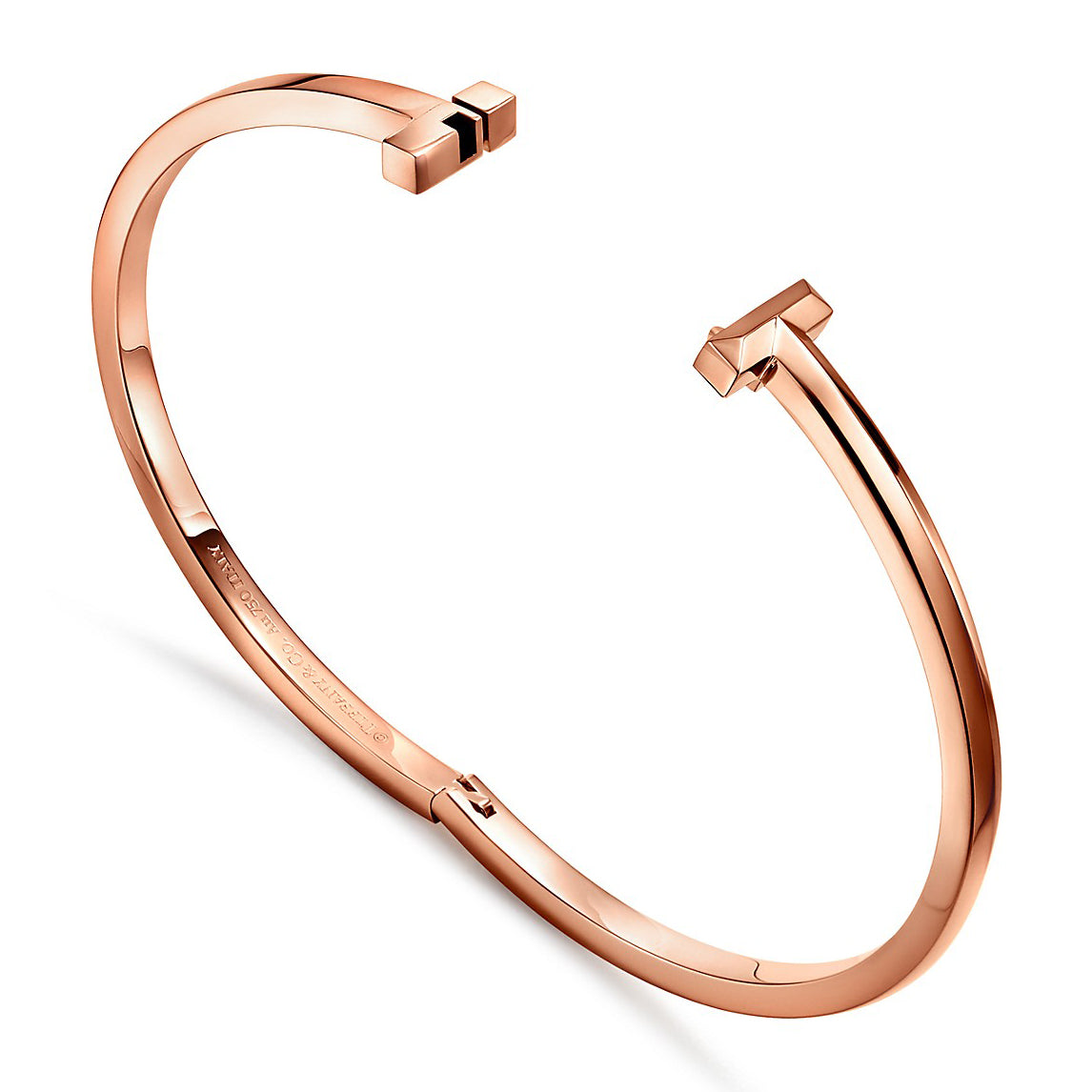 TIF51786471 Light gold sword spine T-shaped bracelet 15.5#