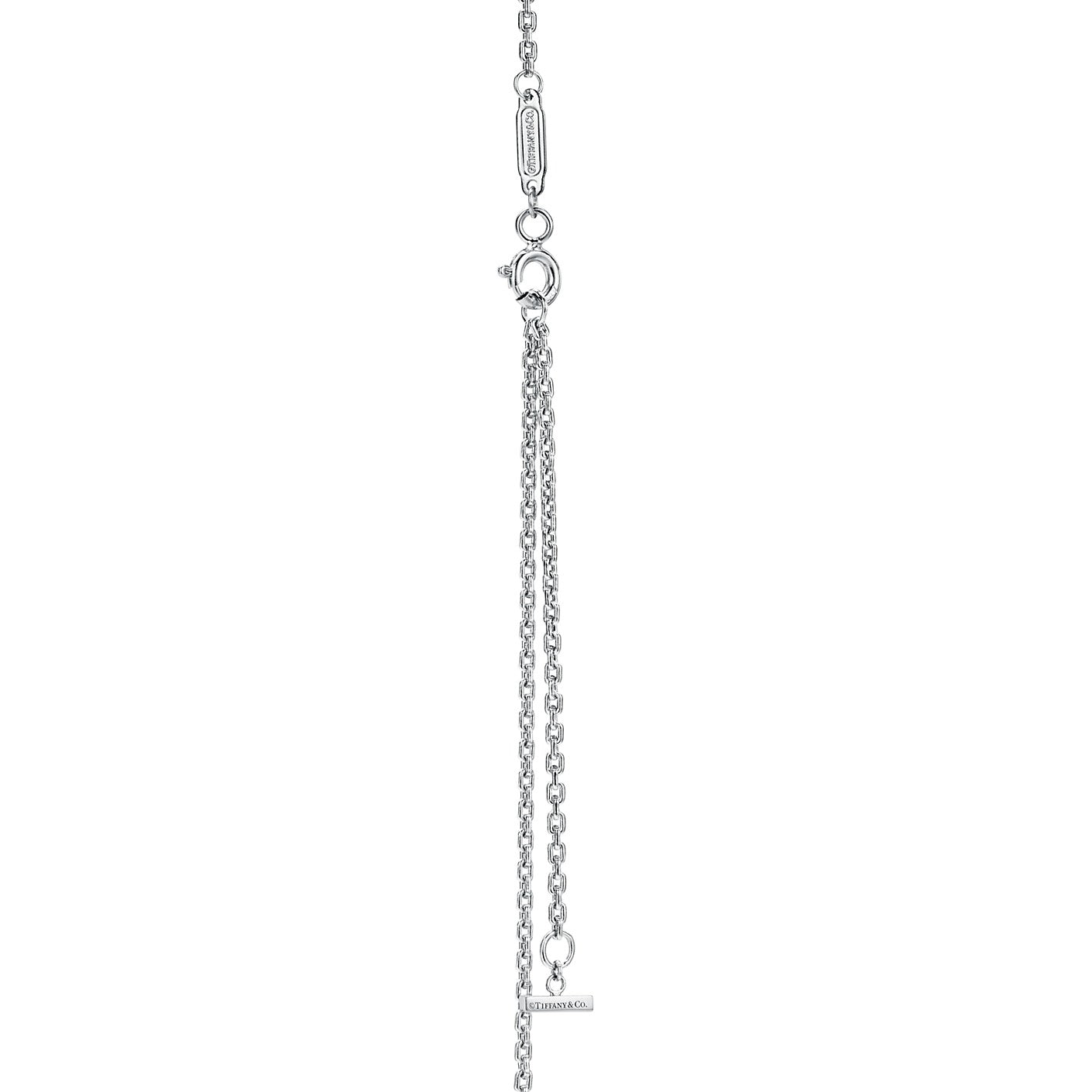 TIF46197118 light gold 84mm extra large smile T-shaped hanging chain