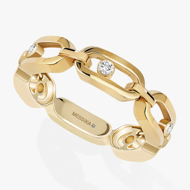 MSK-12078-YG, movable bezel ring