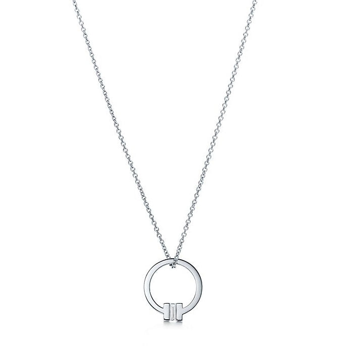 TIF30196389 circle ladder square T-shaped pendant
