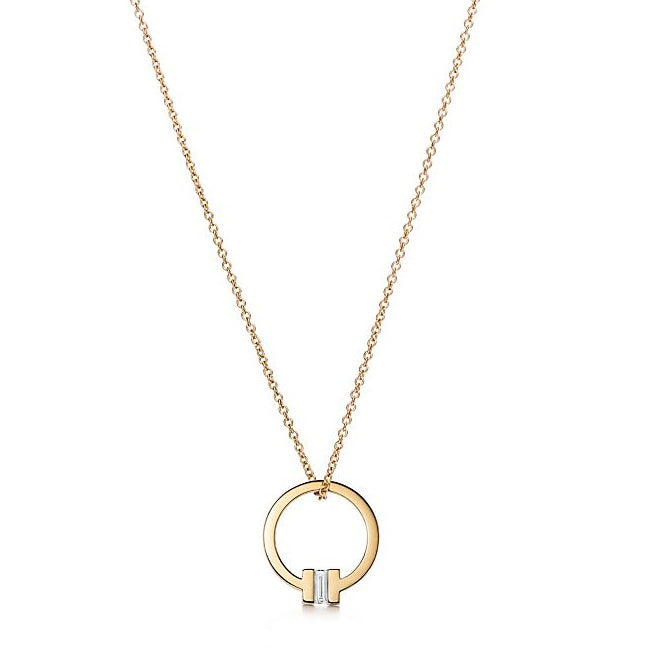 TIF30196389 circle ladder square T-shaped pendant