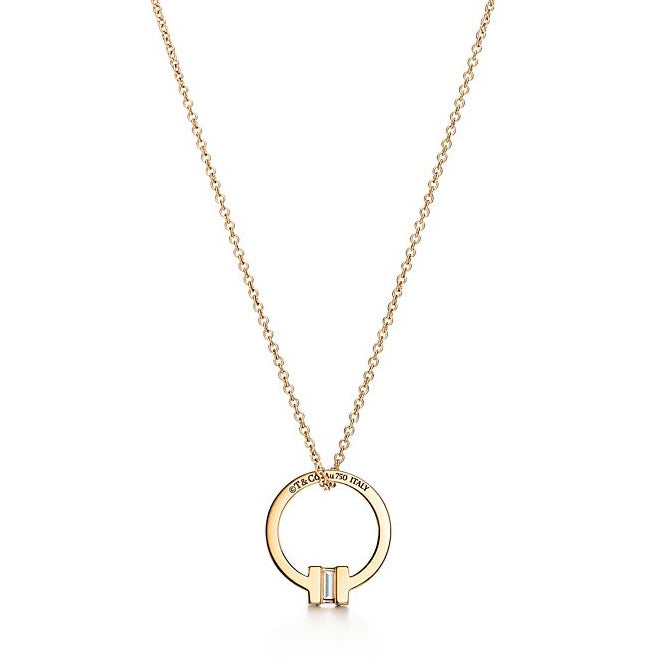 TIF30196389 circle ladder square T-shaped pendant