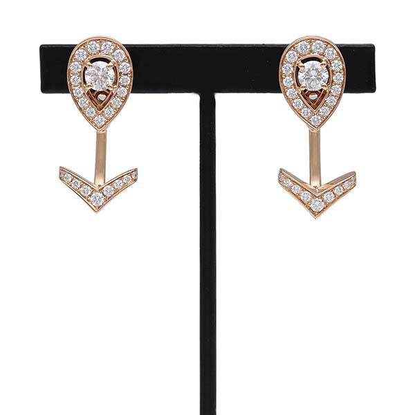SM-083312 drop-shaped V-shaped earrings
