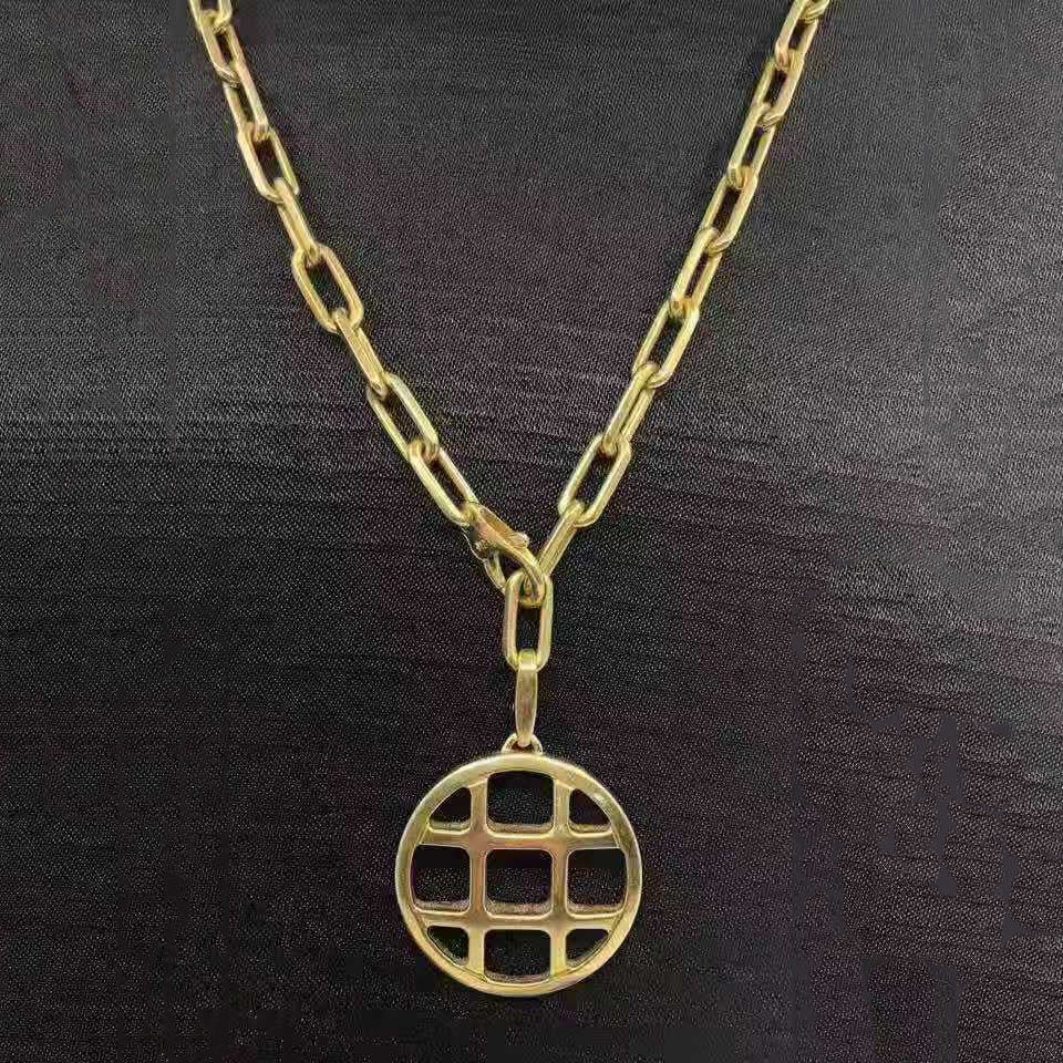 KDY-D2807940 Tic Tac Toe Necklace