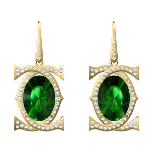 KDY-Z8893465-LOGO earrings double C