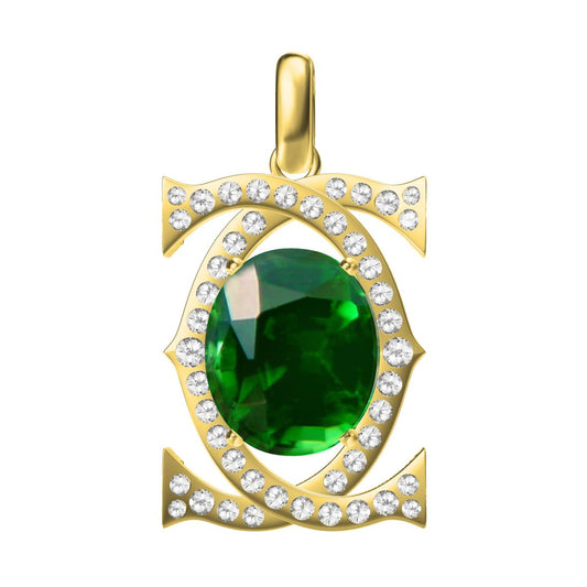 KDY-U3055389-LOGO double C pendant