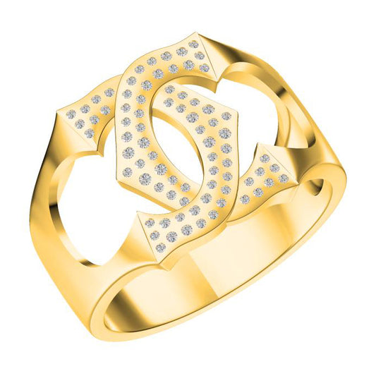 KDY-WE648528LOGO双C戒指-1