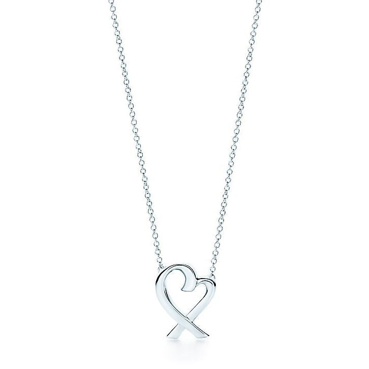 TIF28700749 Large Cross Heart Light Gold Pendant