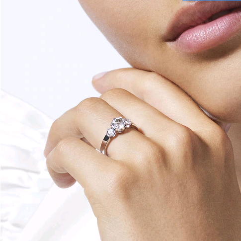 SM-085086 Honeycomb Ring