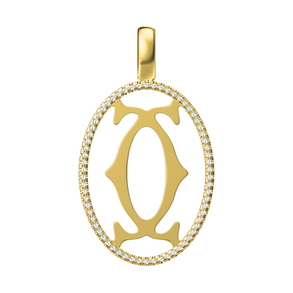 KDY-W4569977-LOGO double C pendant-4