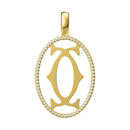 KDY-W4569977-LOGO double C pendant-4