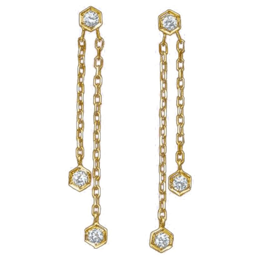 SM-365645 Honeycomb Earrings