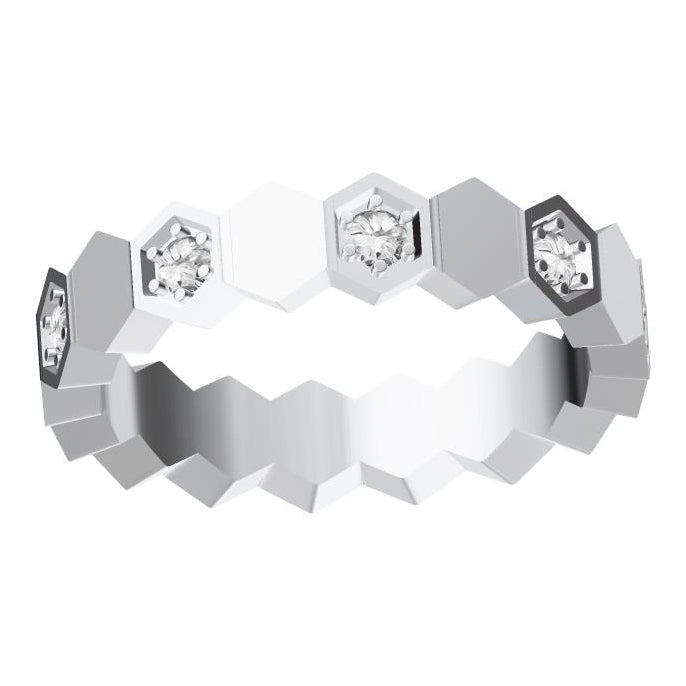 SM-675888 Honeycomb Ring