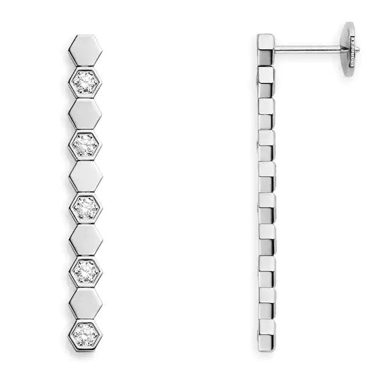 SM-804941 honeycomb long earrings