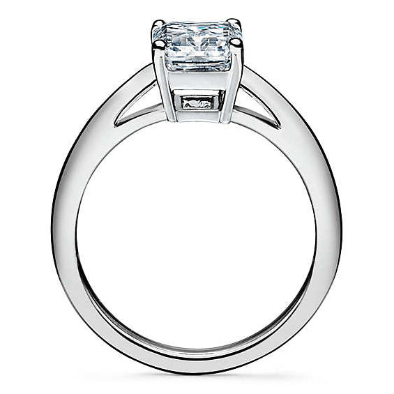 TIF5438910 Cross four-prong small octagonal diamond ring 8#