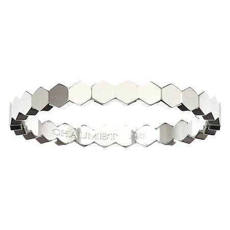 SM-081931 Honeycomb Light Gold Bar Ring Customer Version