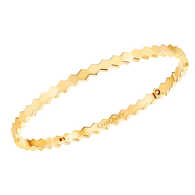 SM-083432 Honeycomb Light Gold Bracelet Guest Version