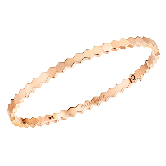 SM-083432 Honeycomb Light Gold Bracelet Guest Version