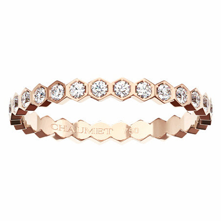 SM-081935 Honeycomb full diamond ring customer version