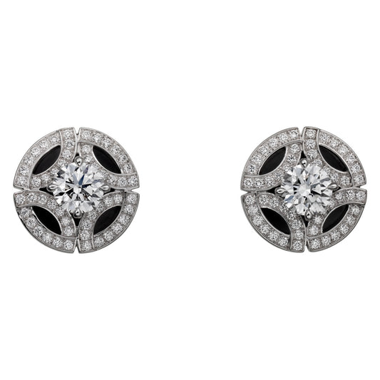 KDY-N8515088 marquise braided pattern earrings