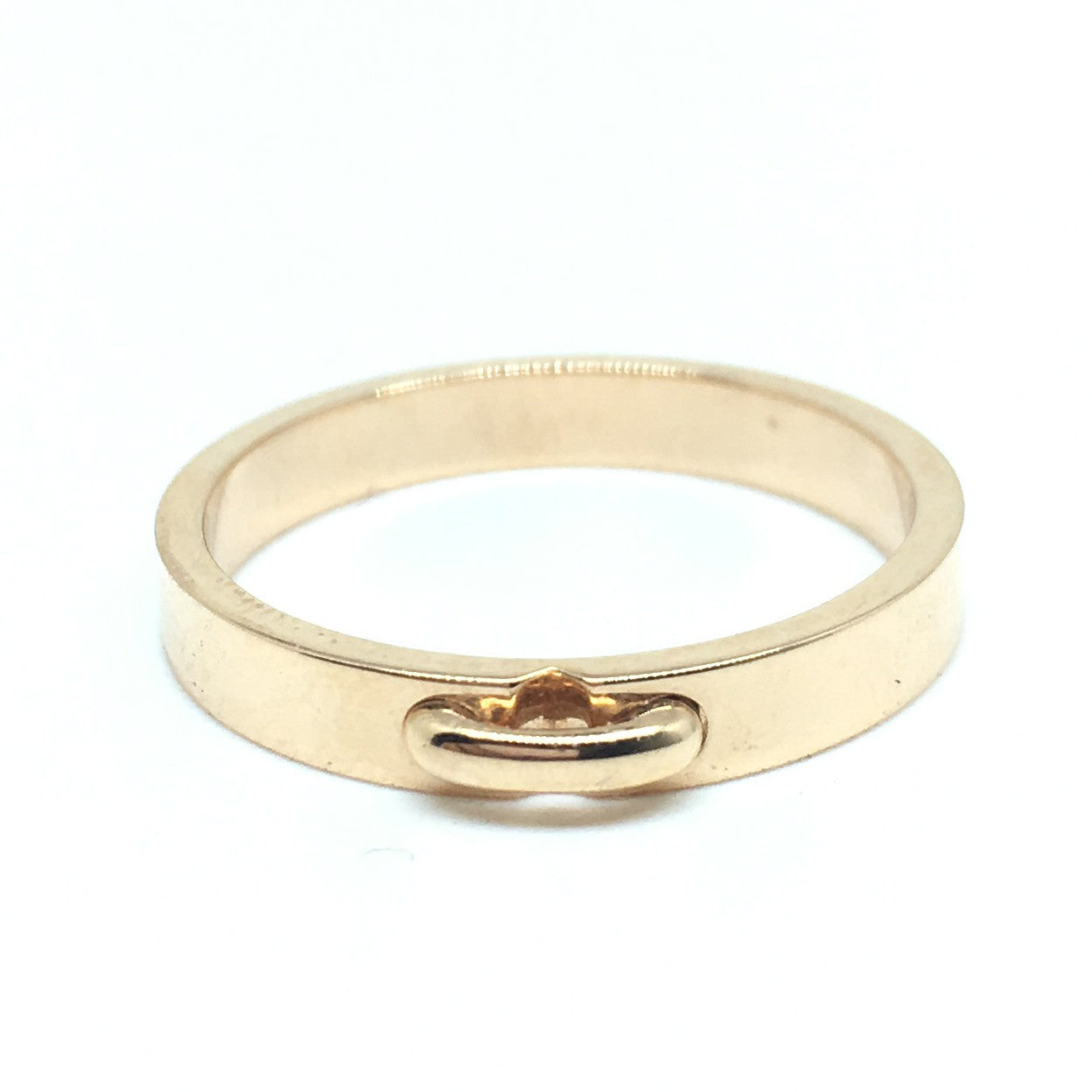 SM-082559 Slash narrow version light gold ring strip ring guest version