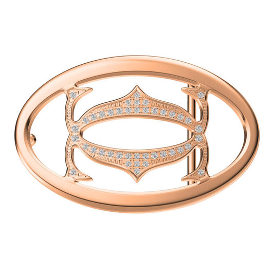 KDY-Z5519989-LOGO double C belt buckle-9 belt positions 35mm