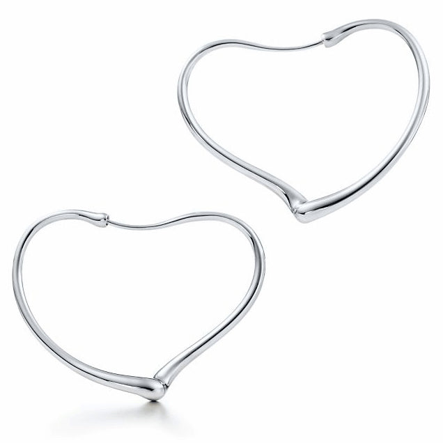 TIF60238121 guest version light gold hollow line heart-shaped earrings