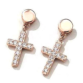 KDY-R1604452 small cross earrings-2