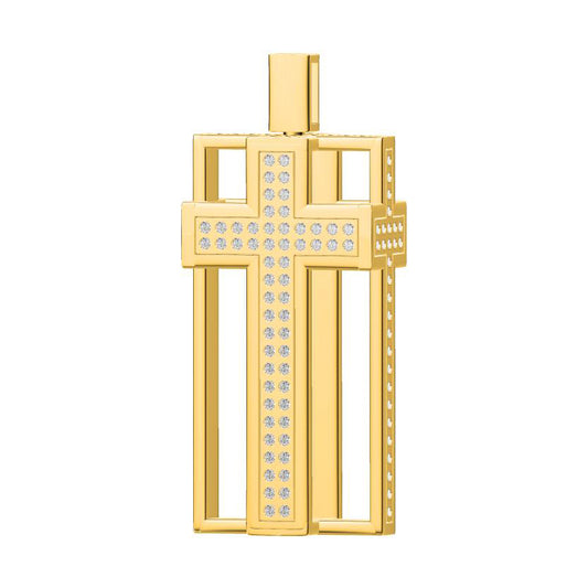 KDY-ZA565898 cross pendant-10