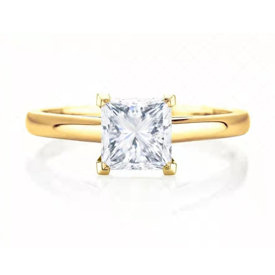 DBES-R102255 Crossed Four Prong Ring