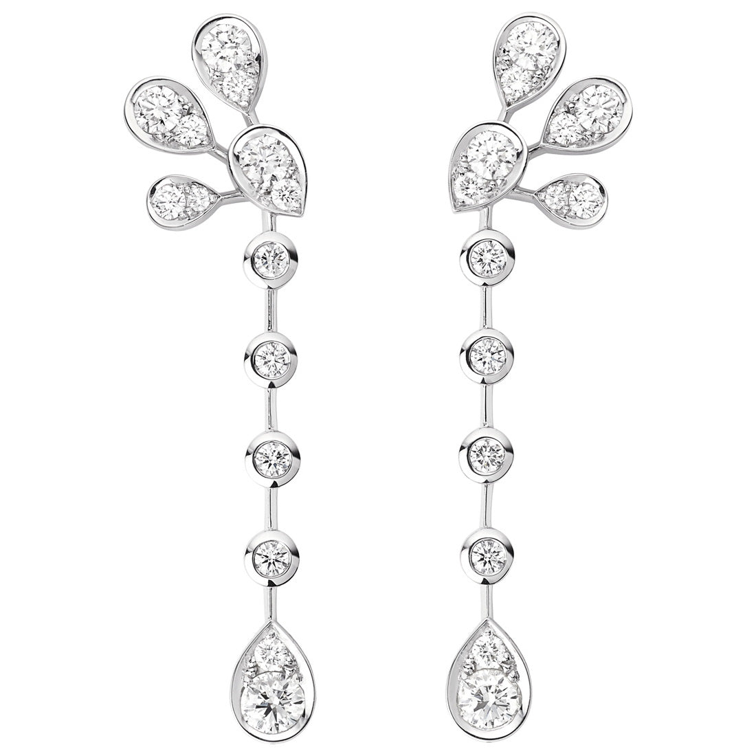 SM-083353 Water Drop Crown Combination Mouth Movable Water Drop Ear Needle